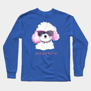 Bichon Frise' Indognito Long Sleeve T-Shirt